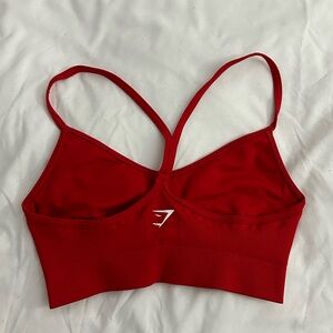 Gym shark sweat seamless sports bra